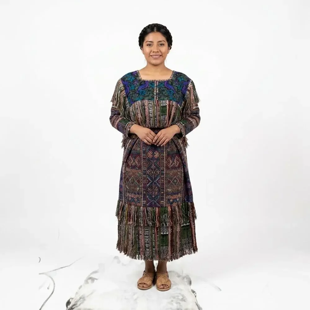 Cape huipil  only One of a kind one size SEE measurements one size fits all